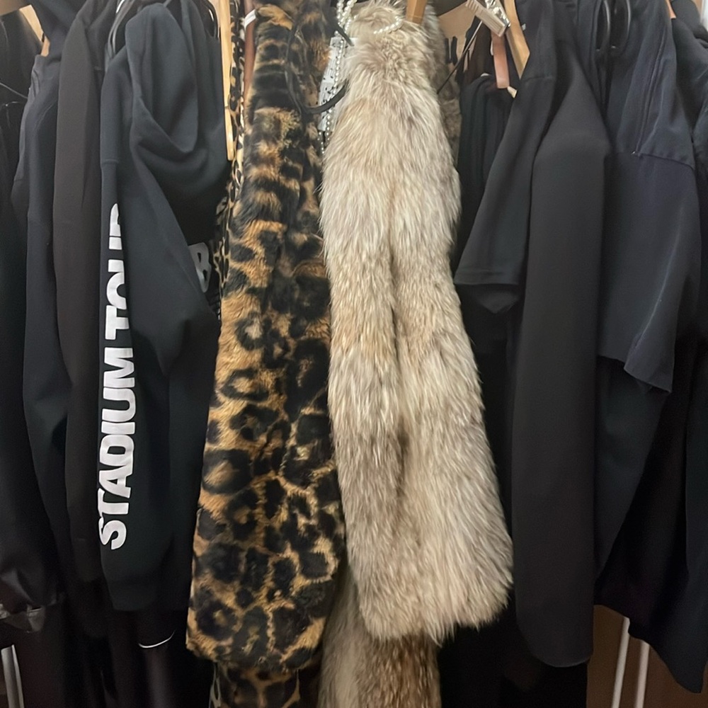 Full length fox fur so chic